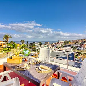 Spacious Penthouse With King-size Bed, Huge Terrace, Ocean & Teide View Apartamento Puerto de la Cruz (Tenerife)